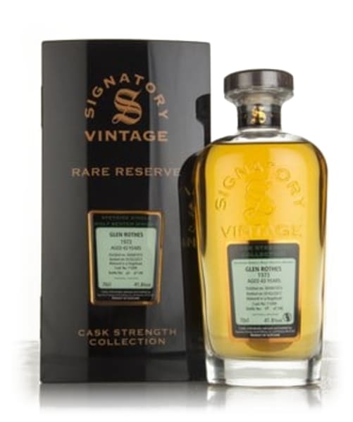 Glenrothes 43 Year Old 1973 (cask 11099) - Cask Strength Collection Rare Reserve (Signatory) 700ml bottle - Scotch Whisky whisky
