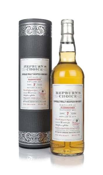 Glenrothes 7 Year Old 2011 - Hepburn's Choice (Langside) 700ml bottle - Scotch Whisky whisky