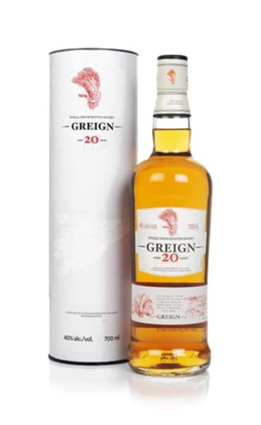 Greign 20 Year Old 700ml bottle - Scotch Whisky whisky