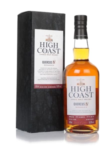 High Coast Quercus IV Mongolica 500ml bottle - Swedish Whisky whisky