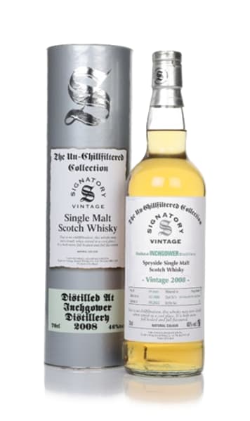 Inchgower 14 Year Old 2008 (Casks 801504, 801505 & 801506) - Un-chillfiltered Collection (Signatory) 700ml bottle - Scotch Whisky whisky