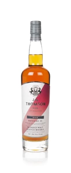 J.G. Thomson Rich Blended Malt 700ml bottle - Scotch Whisky whisky