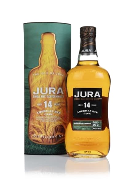 Jura 14 Year Old American Rye Cask 700ml bottle - Scotch Whisky whisky