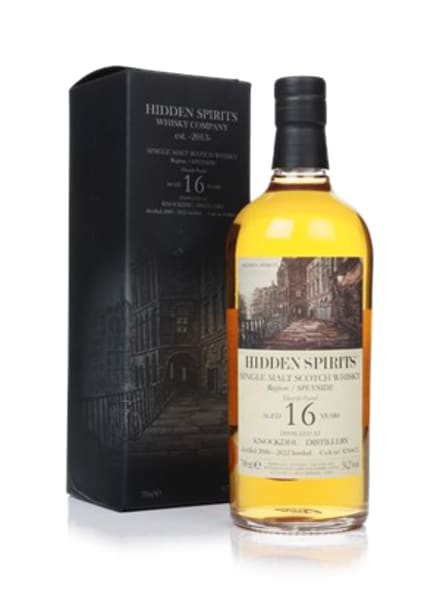Knockdhu 16 Year Old 2006 (Cask Kn0622) - Hidden Spirits 700ml bottle - Scotch Whisky whisky