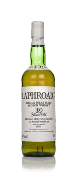 Laphroaig 10 Year Old Pre Royal Warrant - 1990s 700ml bottle - Scotch Whisky whisky
