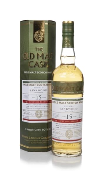 Linkwood 15 Year Old 2006 (cask 18975) - Old Malt Cask (Hunter Laing) 700ml bottle - Scotch Whisky whisky