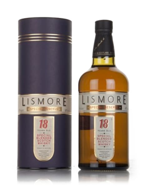 Lismore 18 Year Old Special Reserve 700ml bottle - Scotch Whisky whisky