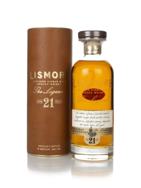 Lismore 21 Year Old - The Legend 700ml bottle - Scotch Whisky whisky