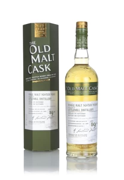 Littlemill 19 Year Old 1991 - Old Malt Cask (Douglas Laing) 700ml bottle - Scotch Whisky whisky