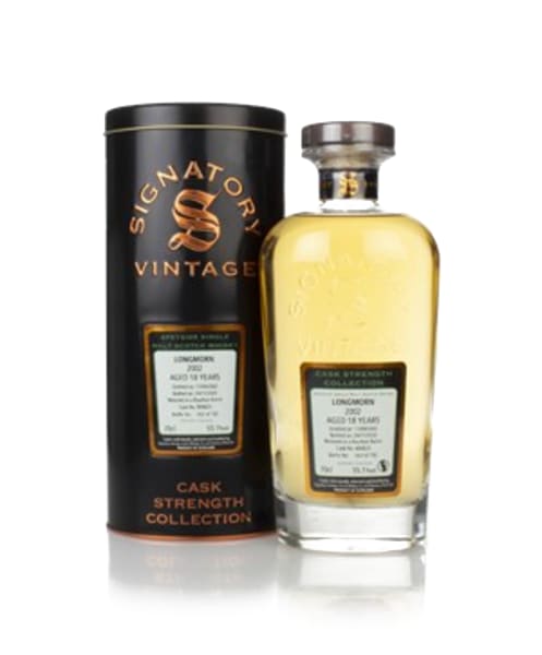 Longmorn 18 Year Old 2002 (cask 800625) - Cask Strength Collection (Signatory) 700ml bottle - Scotch Whisky whisky