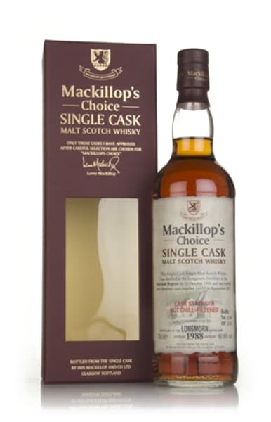 Longmorn 28 Year Old 1988 (cask 14357) - Mackillop's Choice 700ml bottle - Scotch Whisky whisky