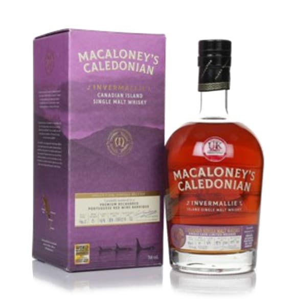 Macaloney’s Caledonian (Cask 49) - Invermallie Red Wine Barrique 700ml bottle - Canadian Whisky whisky