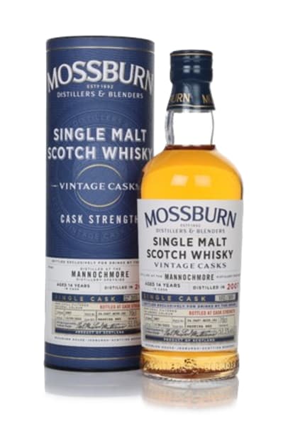 Mannochmore 14 Year Old 2007 (Mossburn) (Drinks By The Dram) 700ml bottle - Scotch Whisky whisky