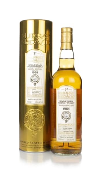 North British 32 Year Old 1988 (casks 608959/963 & 238960) - Mission Gold (Murray McDavid) 700ml bottle - Scotch Whisky whisky