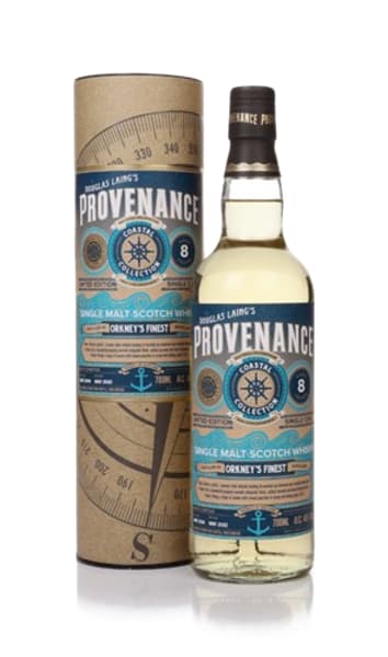 Orkney's Finest 8 Year Old 2014 - Provenance Coastal Collection (Douglas Laing) 700ml bottle - Scotch Whisky whisky