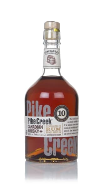 Pike Creek 10 Year Old 700ml bottle - Canadian Whisky whisky