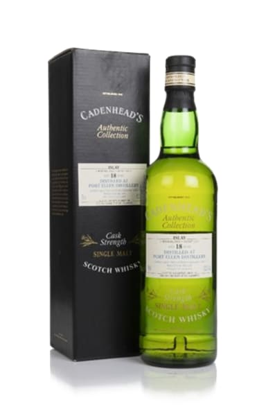 Port Ellen 18 Year Old 1980 - Authentic Collection (WM Cadenhead) 700ml bottle - Scotch Whisky whisky