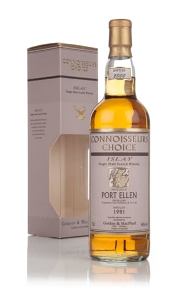 Port Ellen 1981 (bottled 2000) - Connoisseurs Choice (Gordon & MacPhail) 700ml bottle - Scotch Whisky whisky