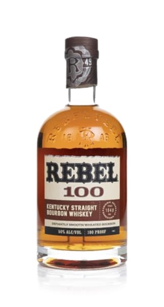 Rebel 100 Kentucky Straight Bourbon Whiskey 700ml bottle - American Whiskey whisky