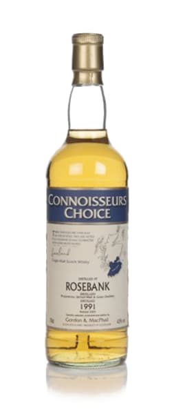 Rosebank 1991 (Bottled 2009) - Connoisseurs Choice (Gordon and MacPhail) 700ml bottle - Scotch Whisky whisky