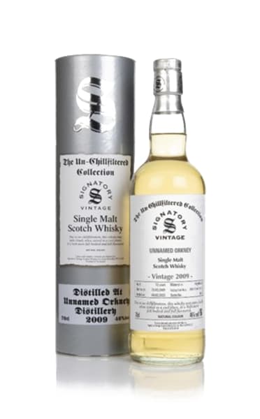 Unnamed Orkney 12 Year Old 2009 (casks 17/A67 3 & 4) - Un-Chillfiltered Collection (Signatory) 700ml bottle - Scotch Whisky whisky