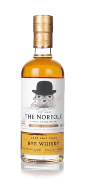 The Norfolk 9 Year Old Rye Whisky 500ml bottle - English Whisky whisky