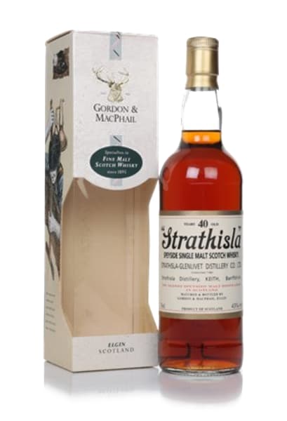 Strathisla 40 Year Old - (Gordon & MacPhail) 700ml bottle - Scotch Whisky whisky