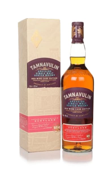 Tamnavulin Red Wine Cask Edition - American Cabernet Sauvignon 700ml bottle - Scotch Whisky whisky