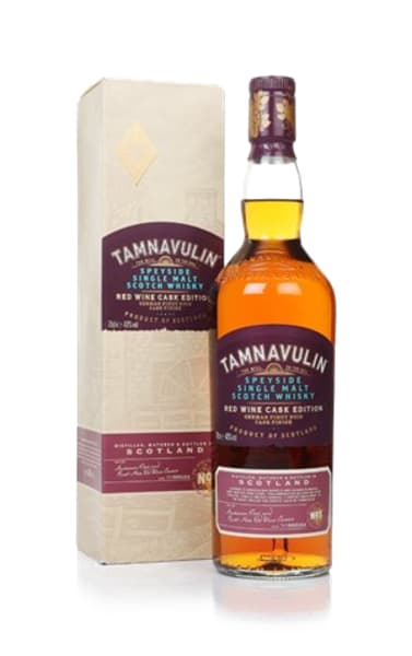 Tamnavulin Red Wine Cask Edition - German Pinot Noir 700ml bottle - Scotch Whisky whisky