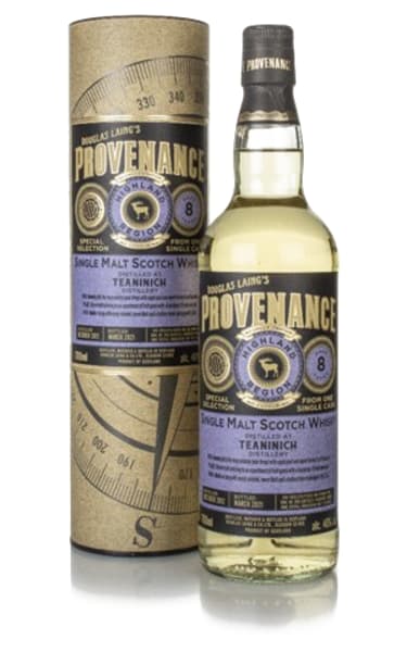 Teaninich 8 Year Old 2012 (cask 14679) - Provenance (Douglas Laing) 700ml bottle - Scotch Whisky whisky