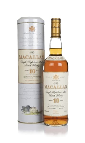 The Macallan 10 Year Old - 1990s 700ml bottle - Scotch Whisky whisky