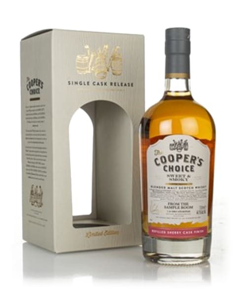 From The Sample Room Sweet & Smoky - The Cooper's Choice (The Vintage Malt Whisky Co.) 700ml bottle - Scotch Whisky whisky