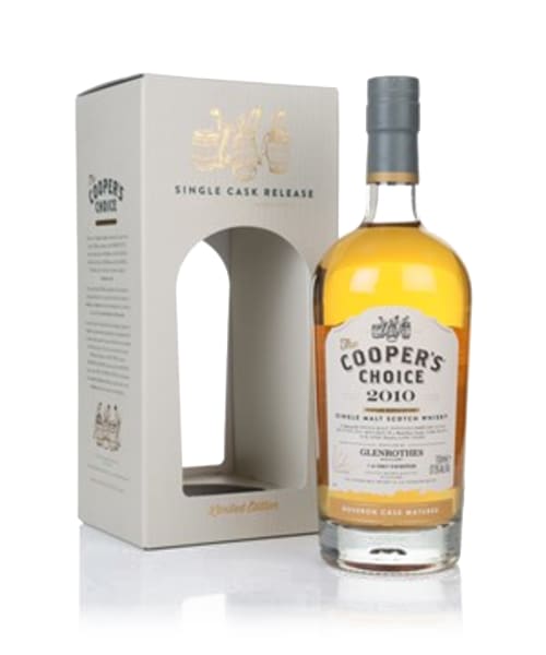 Glenrothes 12 Year Old 2010 ((Cask 871)) - The Cooper's Choice (The Vintage Malt Whisky Co.) 700ml bottle - Scotch Whisky whisky
