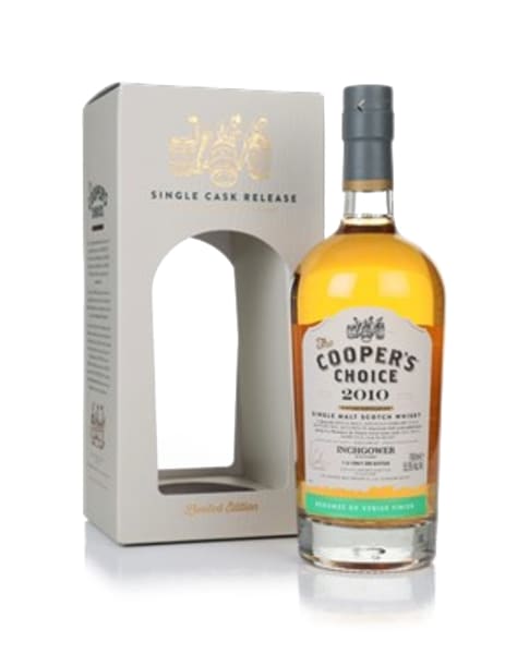 Inchgower 12 Year Old 2010 ((Cask 801362)) -  The Cooper's Choice (The Vintage Malt Whisky Co.) 700ml bottle - Scotch Whisky whisky