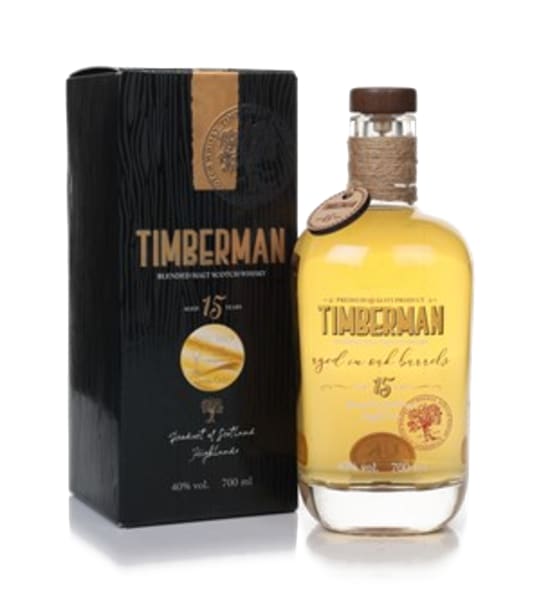 Timberman 15 Year Old 700ml bottle - Scotch Whisky whisky
