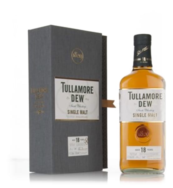 Tullamore D.E.W. 18 Year Old Single Malt 700ml bottle - Irish Whiskey whisky