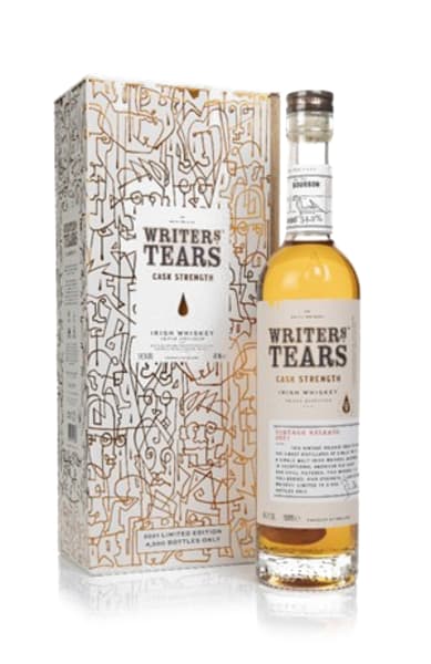 Writers Tears Cask Strength (2021 Release) 700ml bottle - Irish Whiskey whisky
