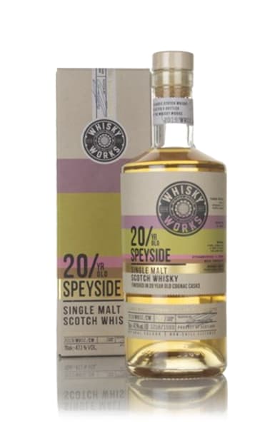 Whisky Works Speyside 20 Year Old 700ml bottle - Scotch Whisky whisky
