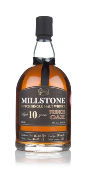 Millstone 10 Year Old - French Oak 700ml bottle - Dutch Whisky whisky
