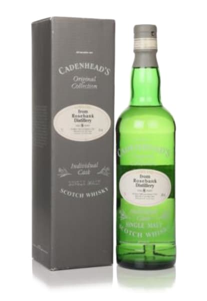 rosebank 8 year old 1989 - authentic collection (wm cadenhead) 700ml bottle - Scotch Whisky whisky