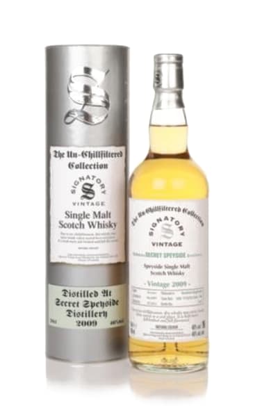 Secret Speyside 14 Year Old 2009 (Cask DRU 17/A195 #144-148) - Un-Chillfiltered Collection (Signatory) 700ml bottle - Scotch Whisky whisky