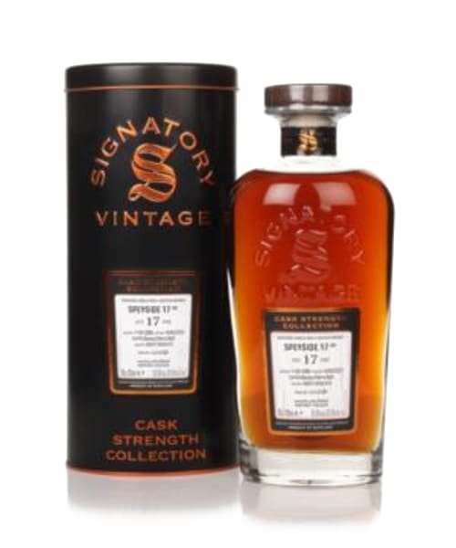 secret speyside 17 year old 2005 (cask dru 17/a106 #18) - cask strength collection (signatory) 700ml bottle - Scotch Whisky whisky