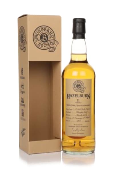 hazelburn 11 year old 2007 (springbank society) 700ml bottle - Scotch Whisky whisky