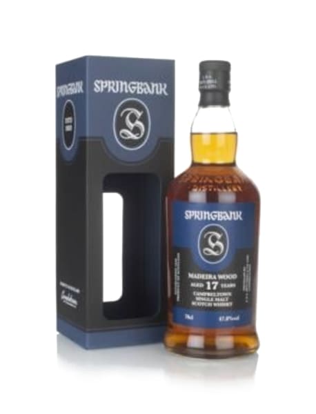 springbank 17 year old madeira wood finish 700ml bottle - Scotch Whisky whisky