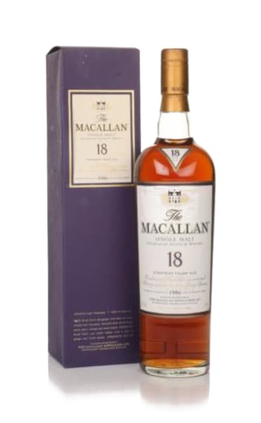 the macallan 18 year old 1986 sherry oak 700ml bottle - Scotch Whisky whisky