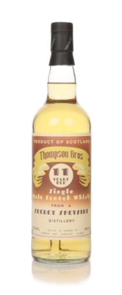 secret speyside 11 year old 2011 (thompson bros.) 700ml bottle - Scotch Whisky whisky