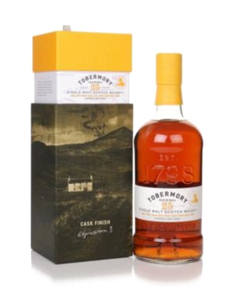 tobermory 25 year old oloroso sherry cask finish 700ml bottle - Scotch Whisky whisky