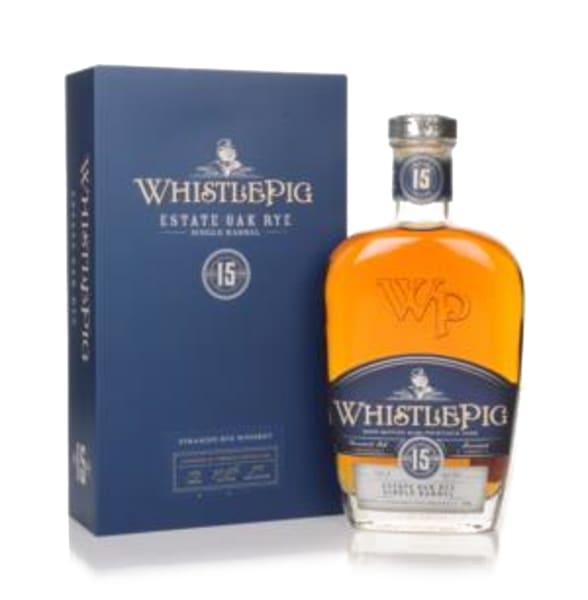 whistlepig 15 year old estate oak rye single barrel 700ml bottle - American Whiskey whisky
