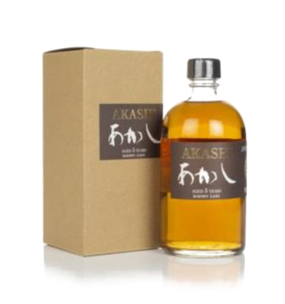 white oak akashi 5 year old sherry cask 500ml bottle - Japanese Whisky whisky