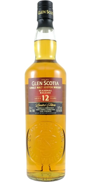 Glen Scotia 12 Year Old Seasonal Release 700ml bottle - Scotch Whisky whisky